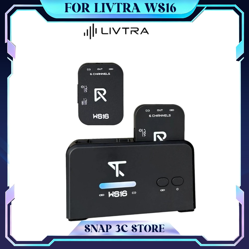 In Ear Monitor Iem - Sistema IEM Sem Fio LIVTRA WS16