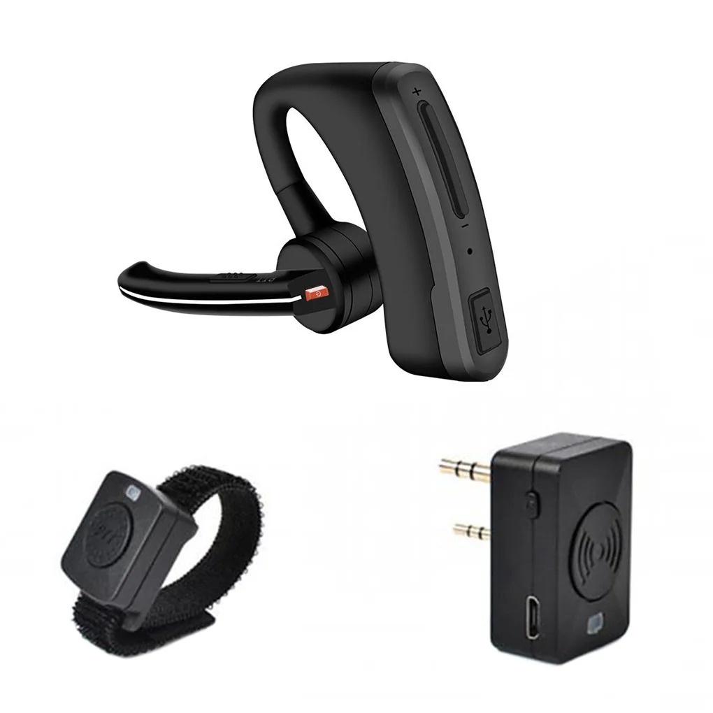 Bluetooth Headset On Ear - Walkie talkie fone de ouvido sem