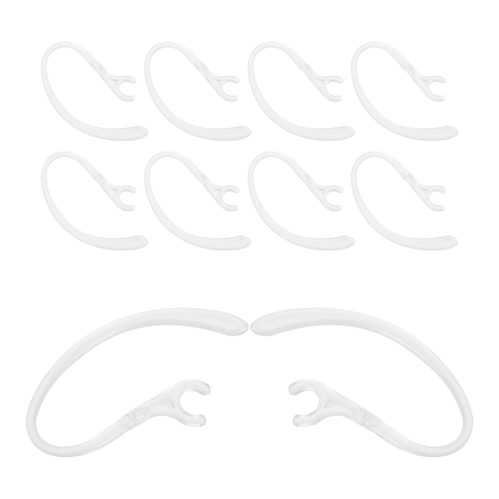 Sports Earphone Hook - 10 Peças de Suporte de Silicone