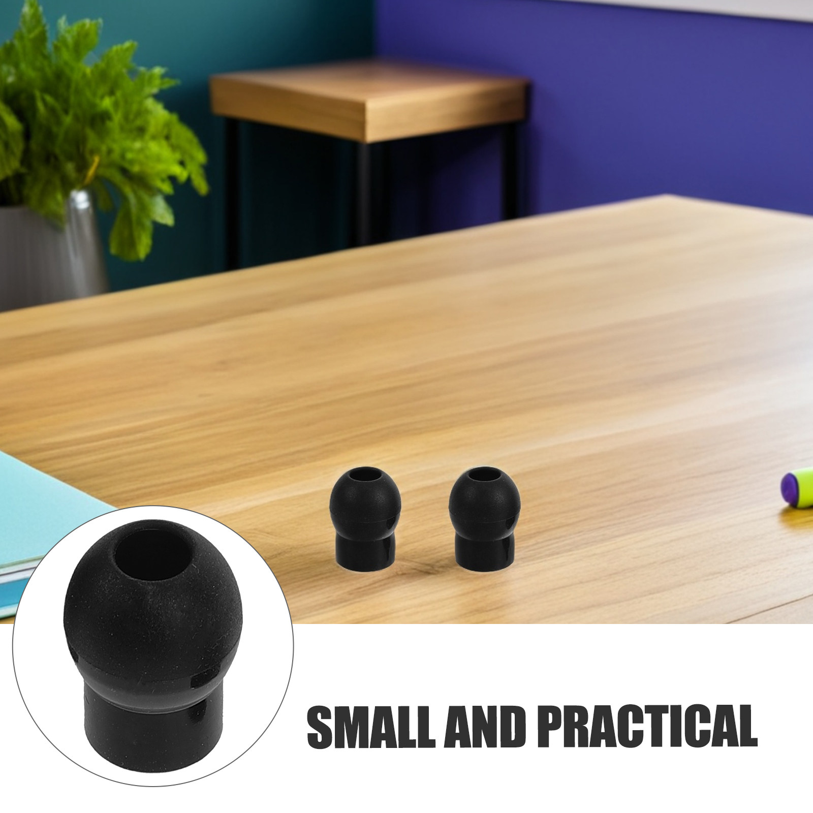 Silicone Ear Tip Replacement - 4 peças de pontas de ouvido