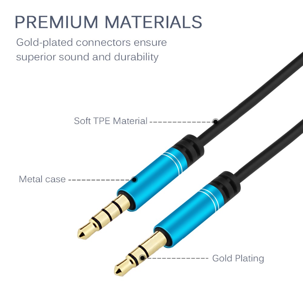 Cabo de Áudio de 4,5 Pés para  - Wired Earphone Mic avaliação e preço