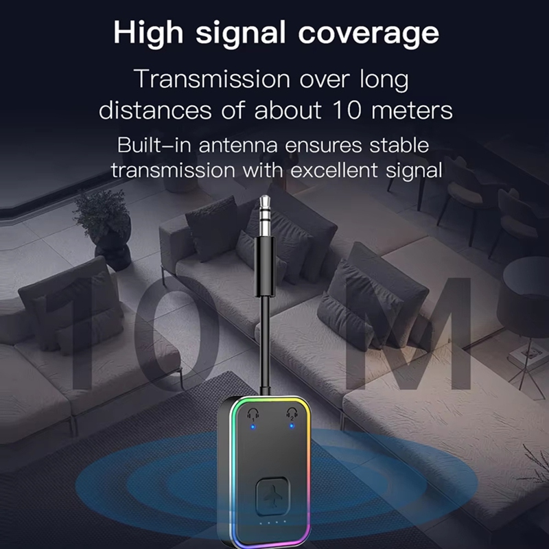 Metal sem fio 5.3 transmissor  - Bluetooth Adapter Receiver avaliação e preço